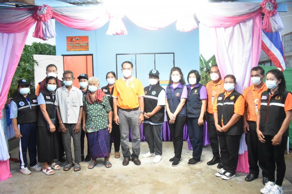 พิธีมอบบ้านในโครงการสร้าง/ซ่อมบ้านผู้ด้ยโอกาศ ผู้ยากไร้และผู้ยากจน